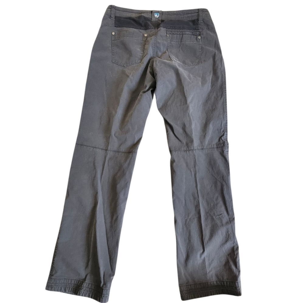 Kuhl Charcoal Gray Women's Radikl Straight Leg Pants. Sz. 8 - Picture 3 of 11